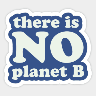 There is no planet B Sticker